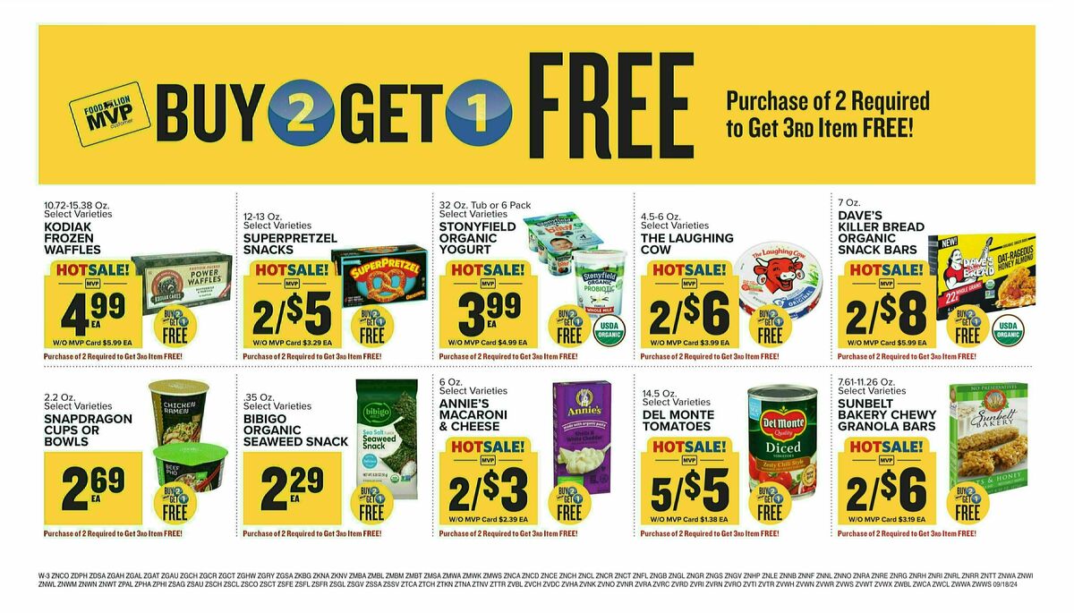 Food Lion Weekly Ad from September 18