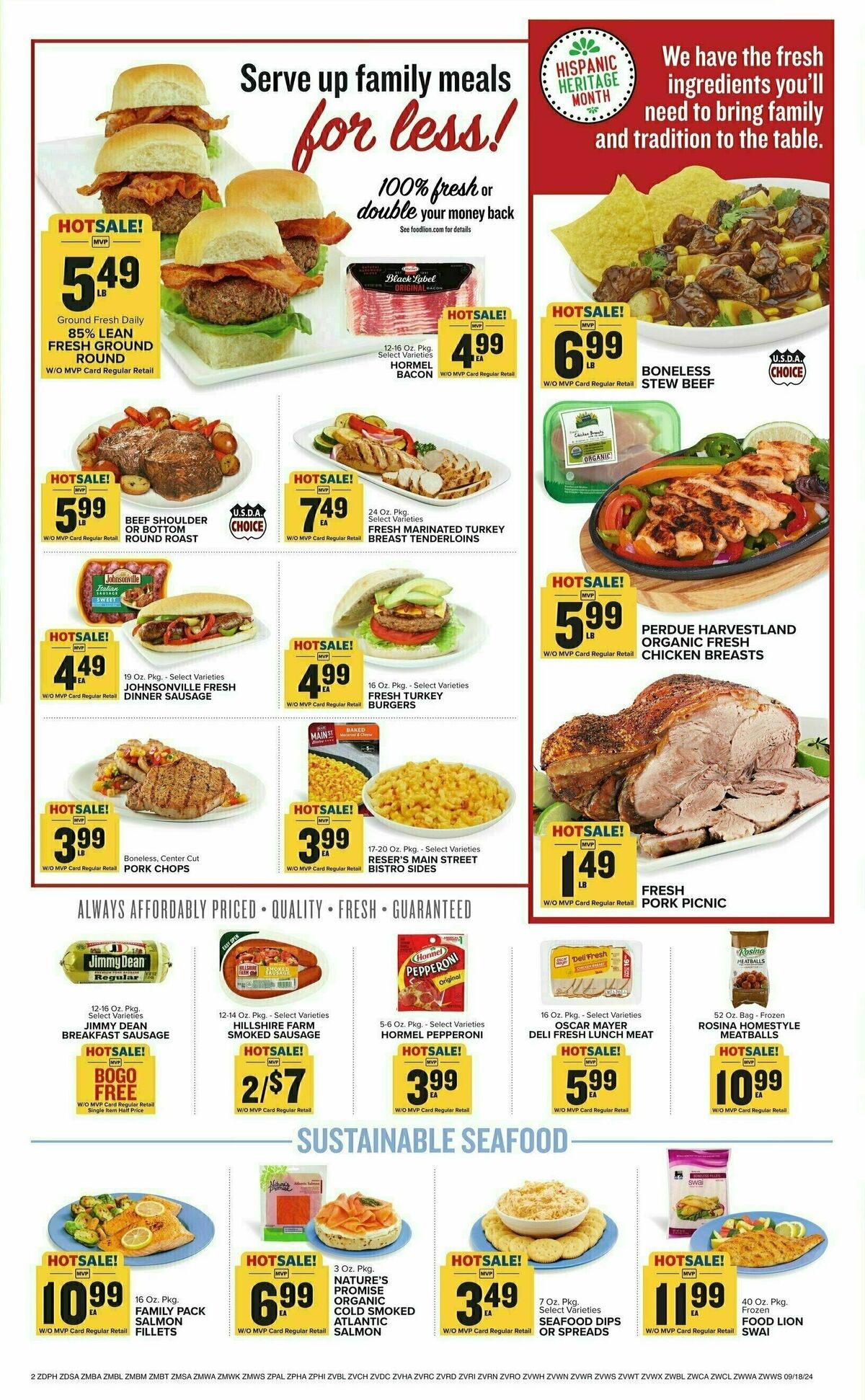 Food Lion Weekly Ad from September 18