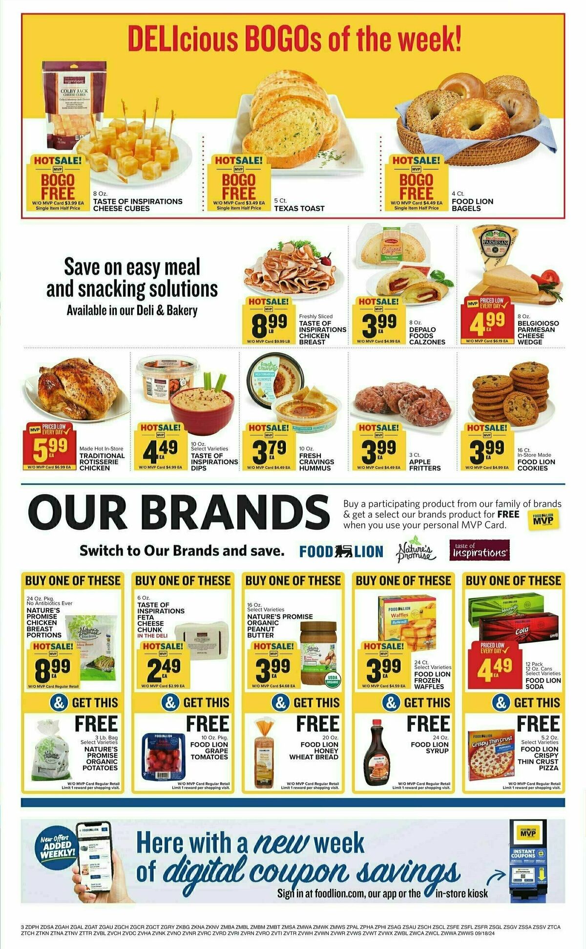 Food Lion Weekly Ad from September 18