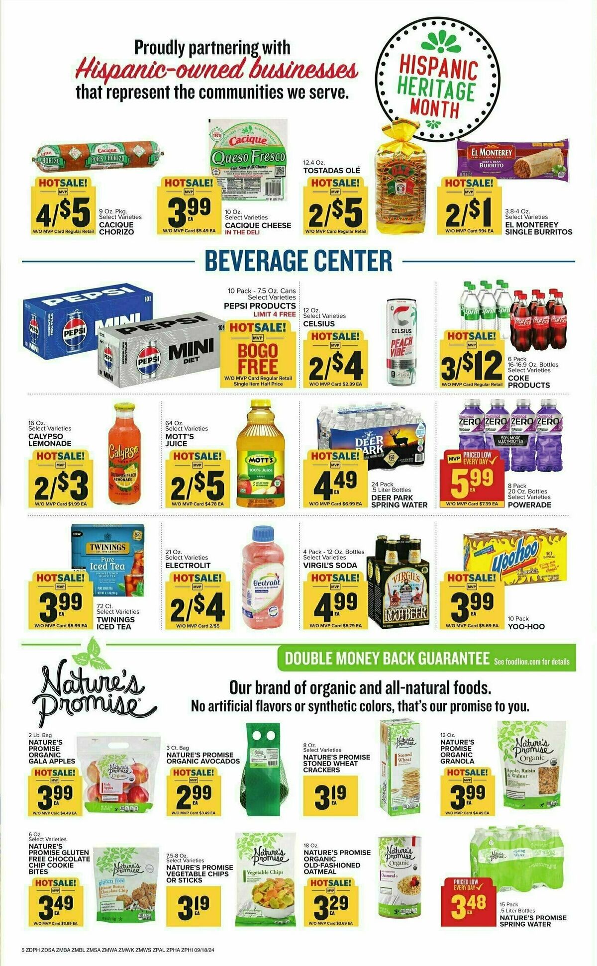 Food Lion Weekly Ad from September 18