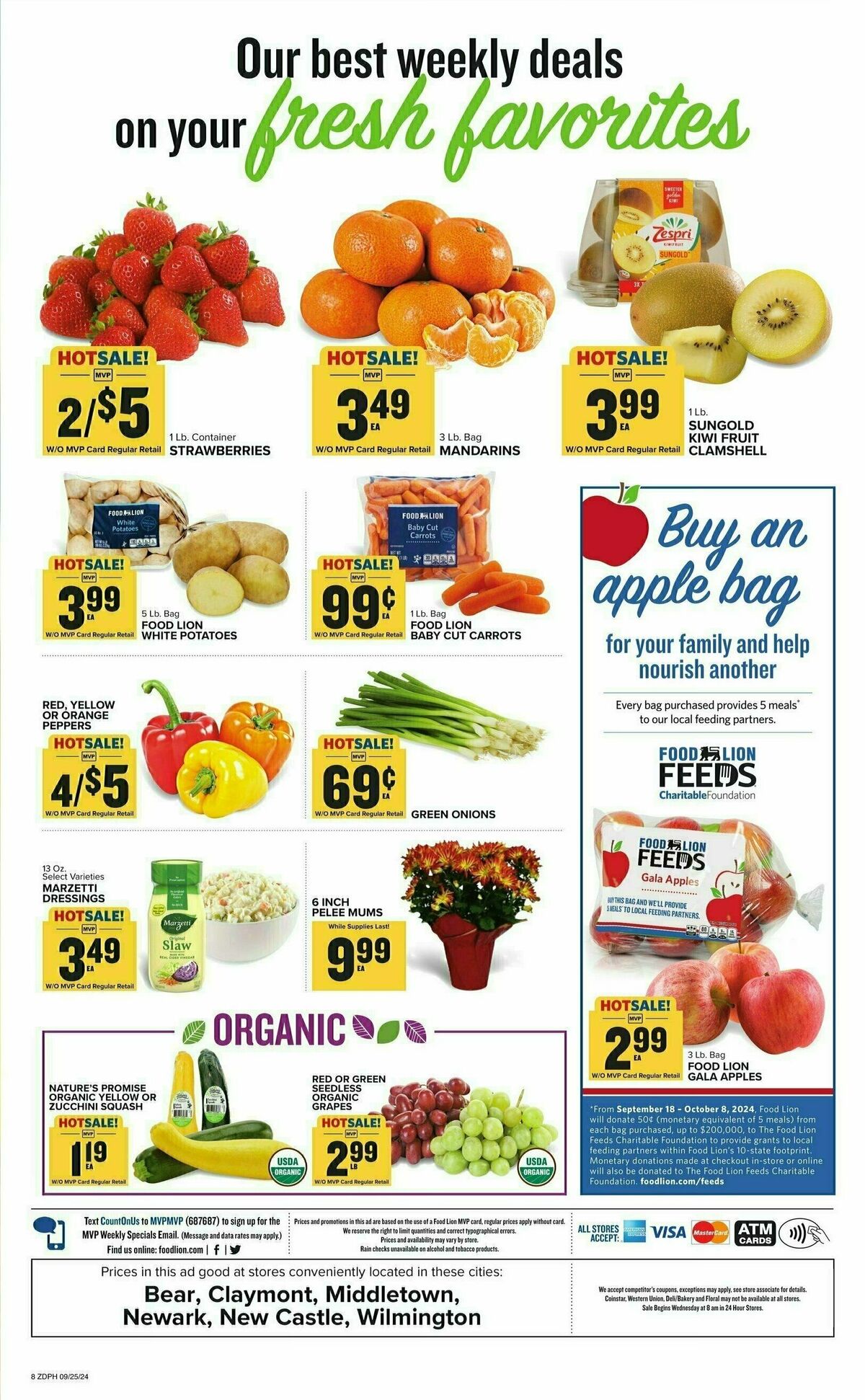 Food Lion Weekly Ad from September 25