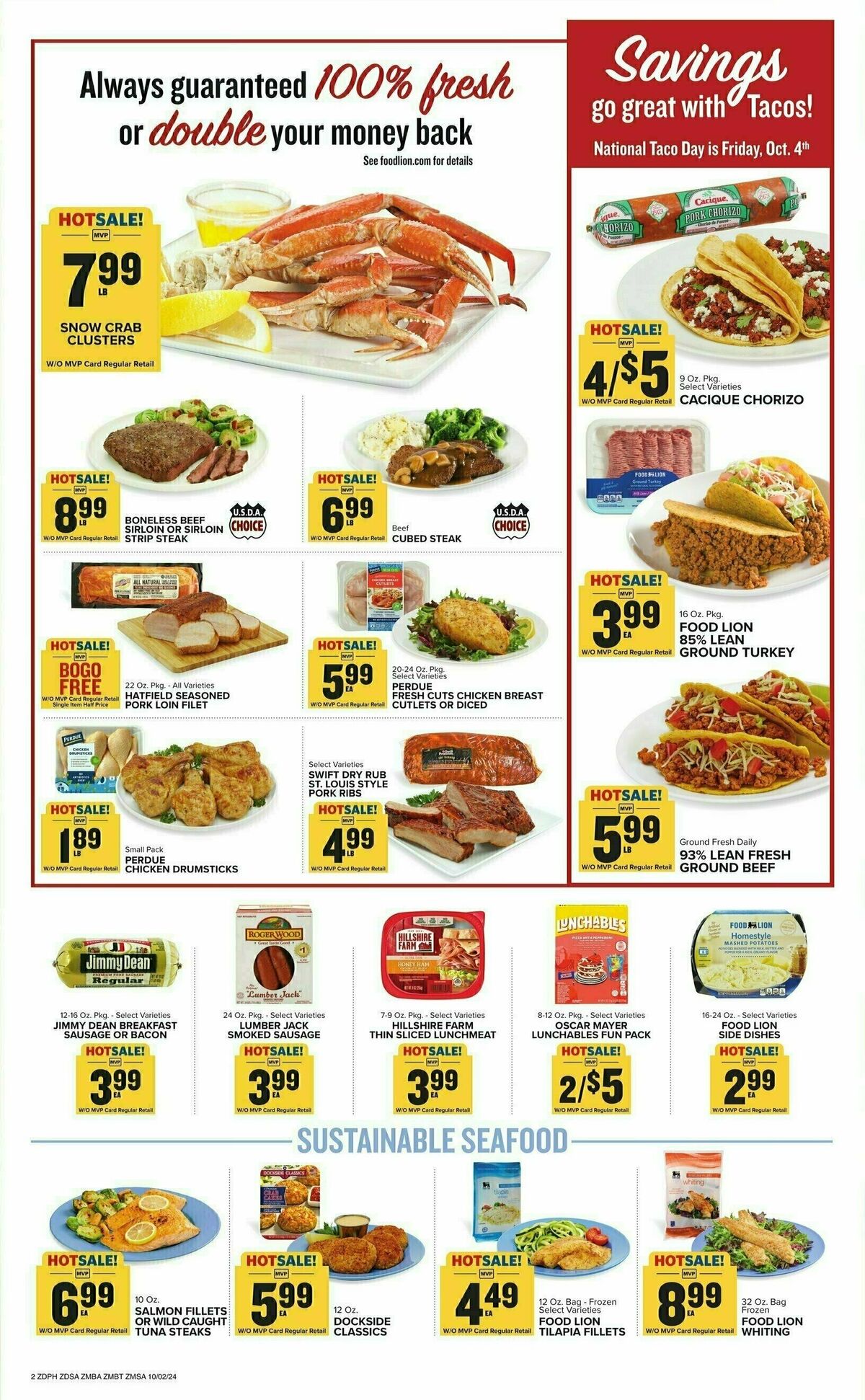 Food Lion Weekly Ad from October 2