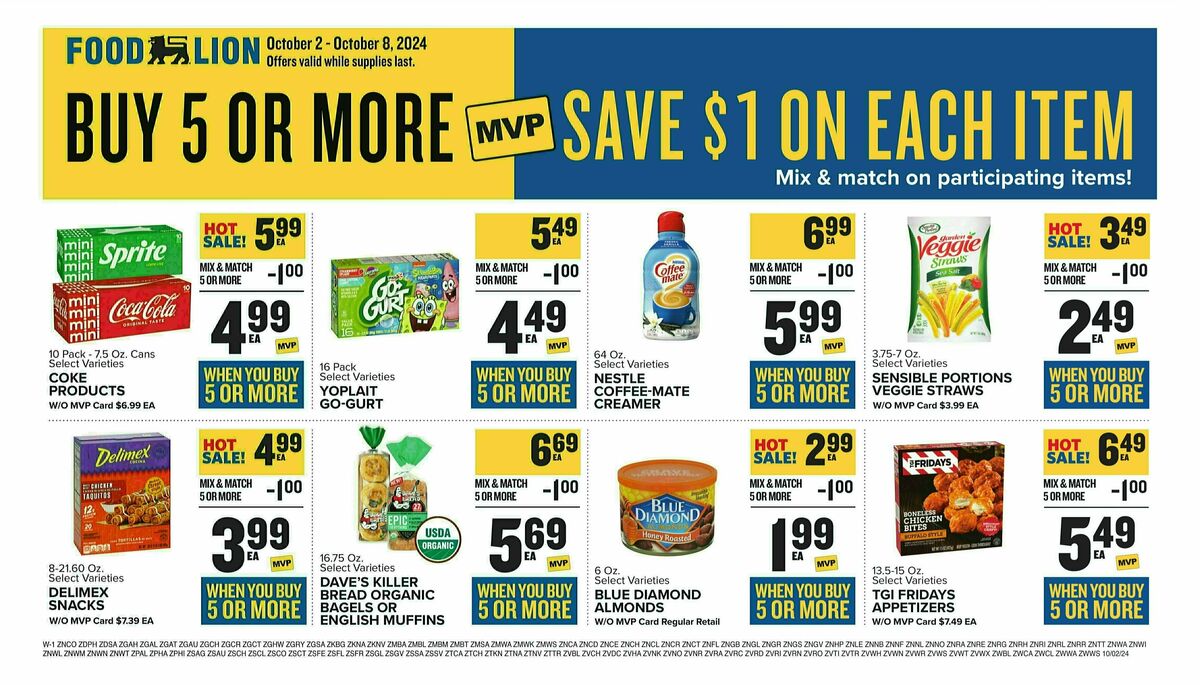 Food Lion Weekly Ad from October 2