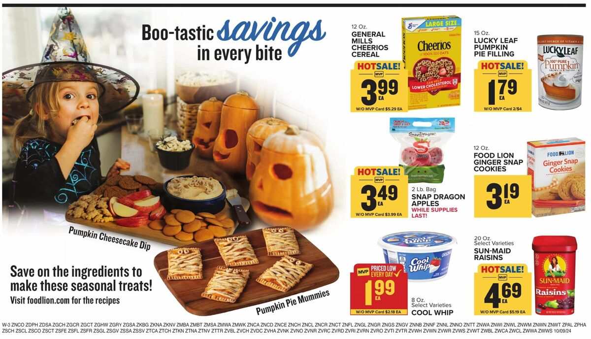 Food Lion Weekly Ad from October 9