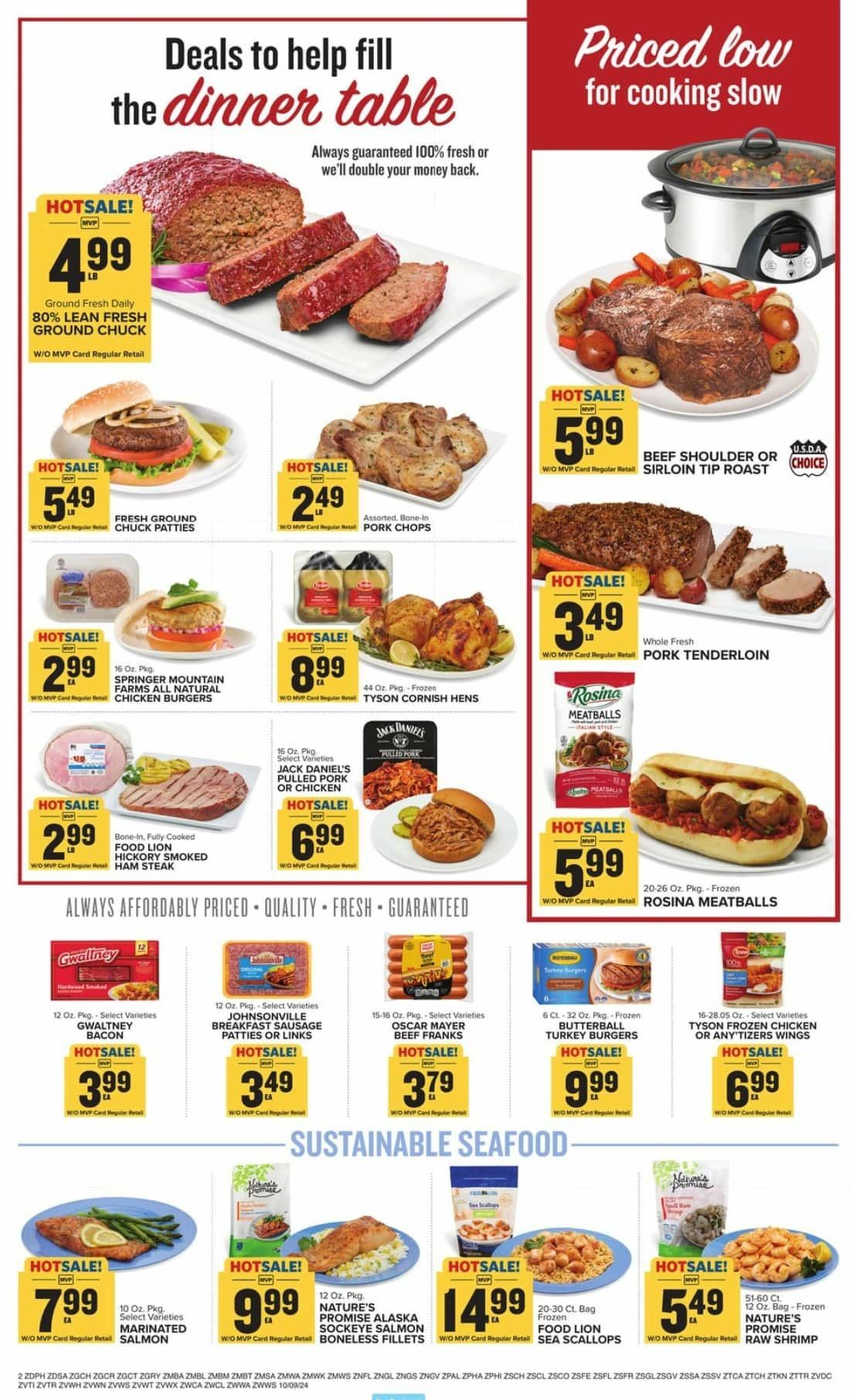 Food Lion Weekly Ad from October 9