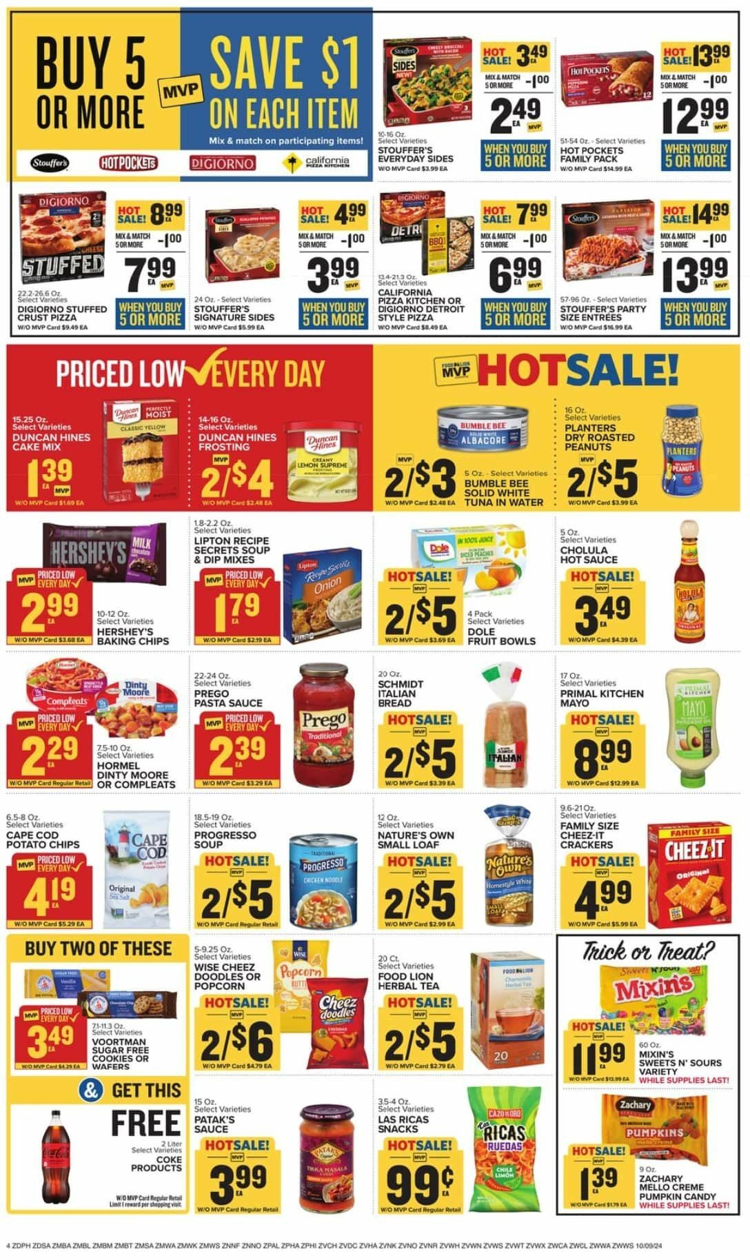 Food Lion Weekly Ad from October 9