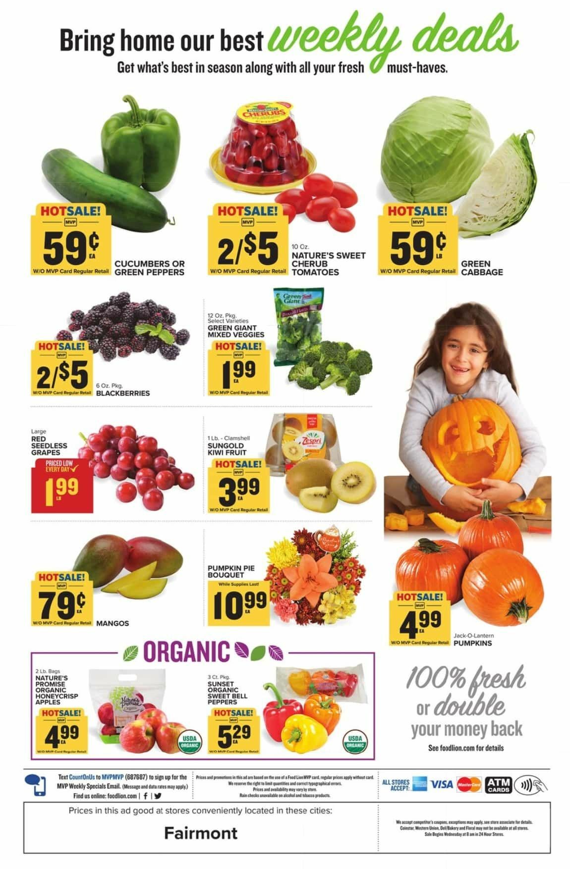 Food Lion Weekly Ad from October 9