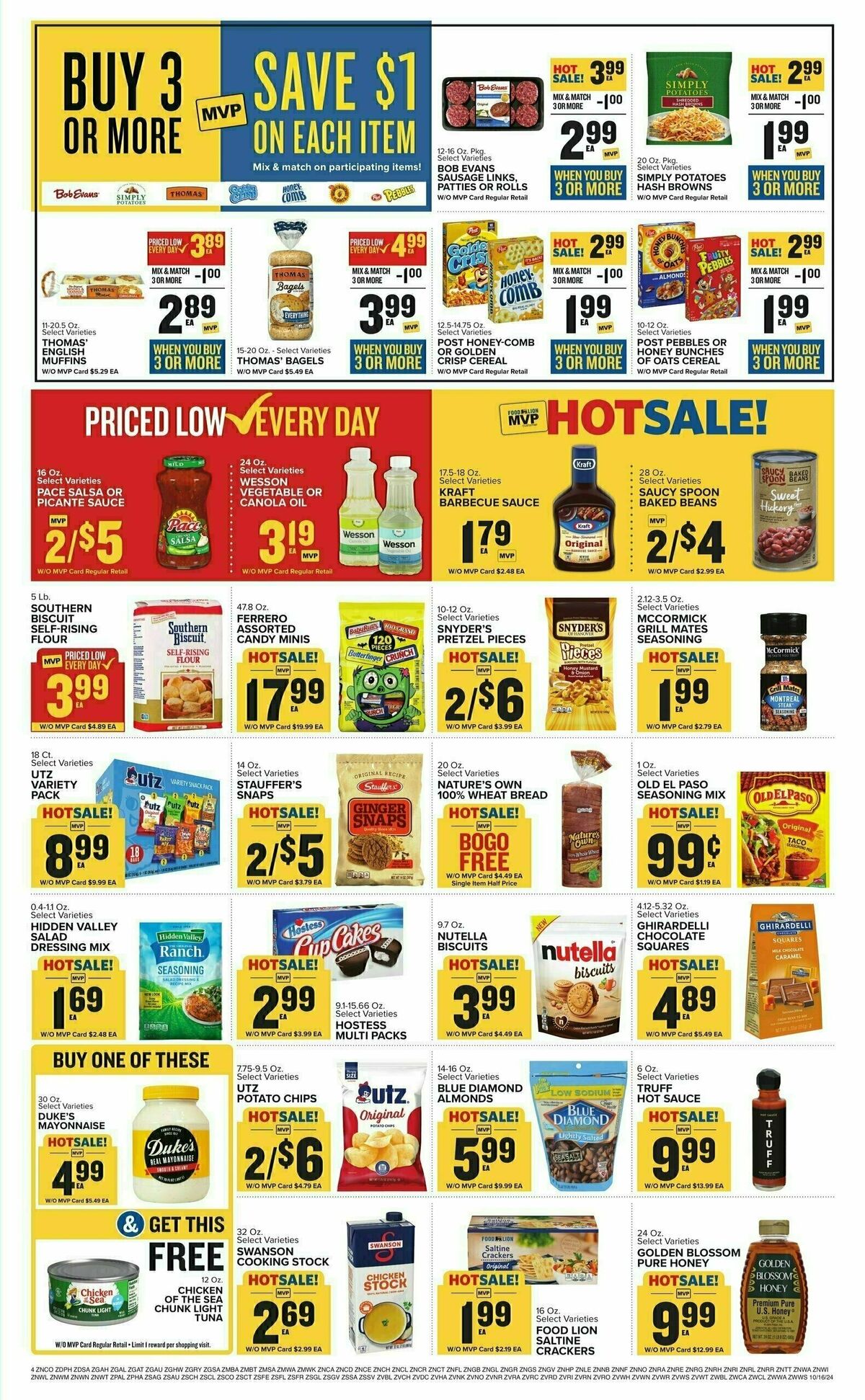 Food Lion Weekly Ad from October 16