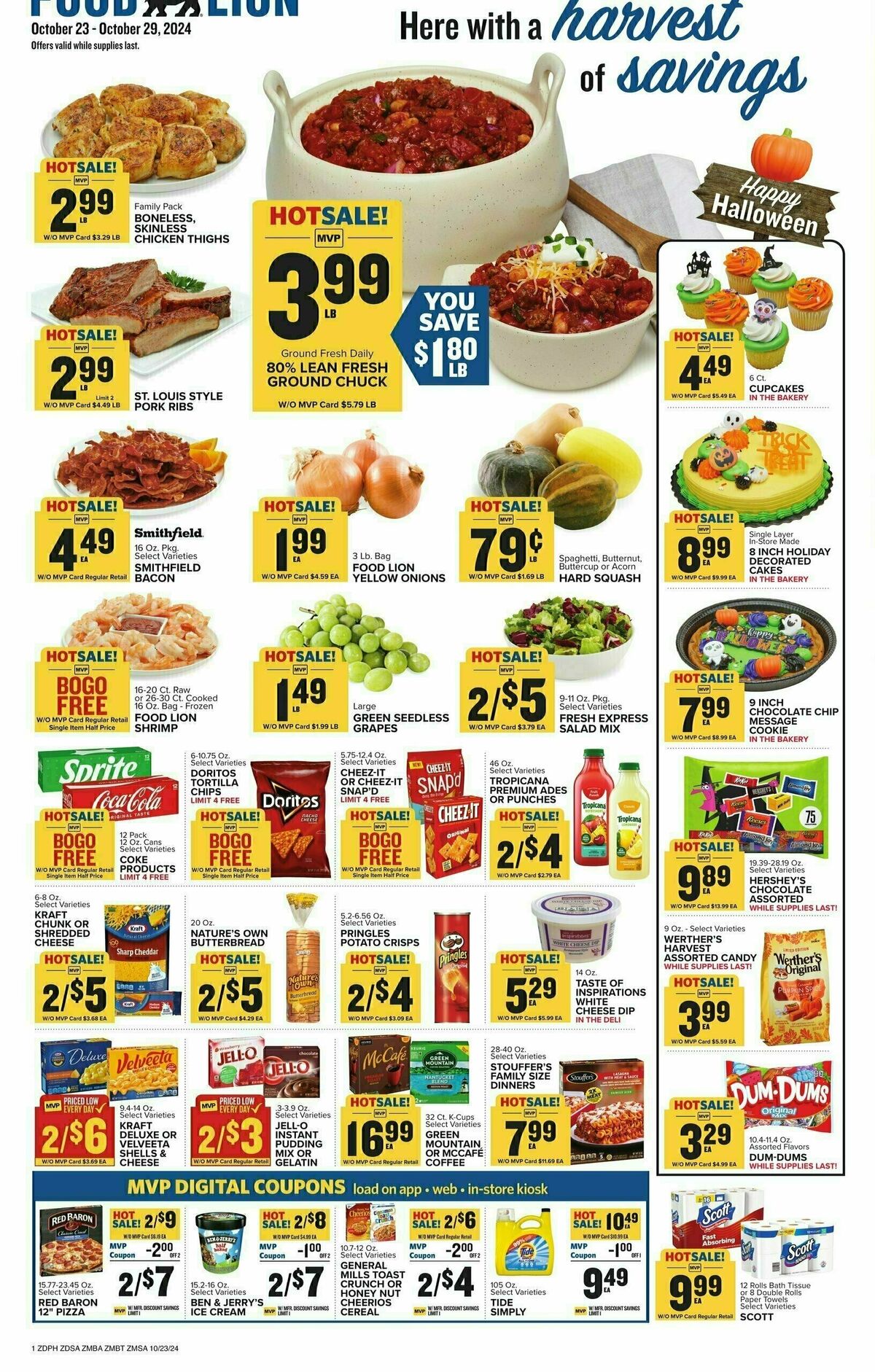 Food Lion Weekly Ad from October 23