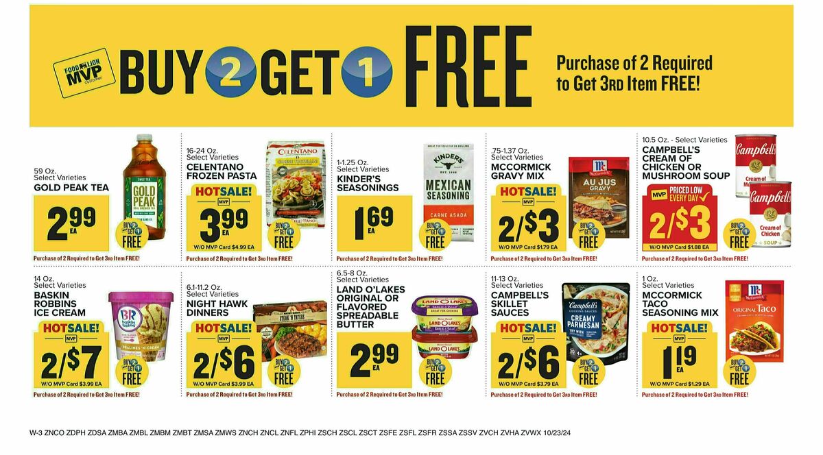 Food Lion Weekly Ad from October 23