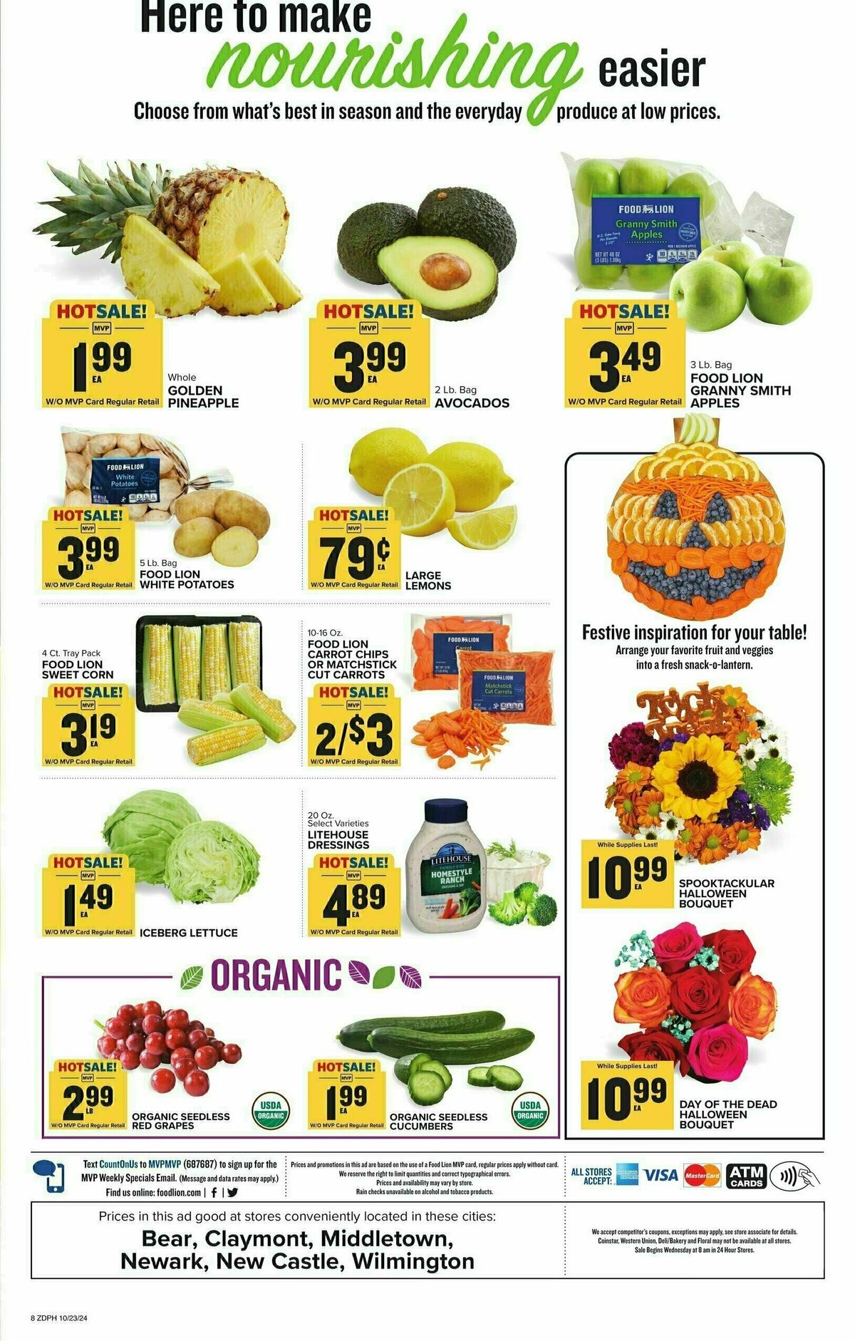 Food Lion Weekly Ad from October 23