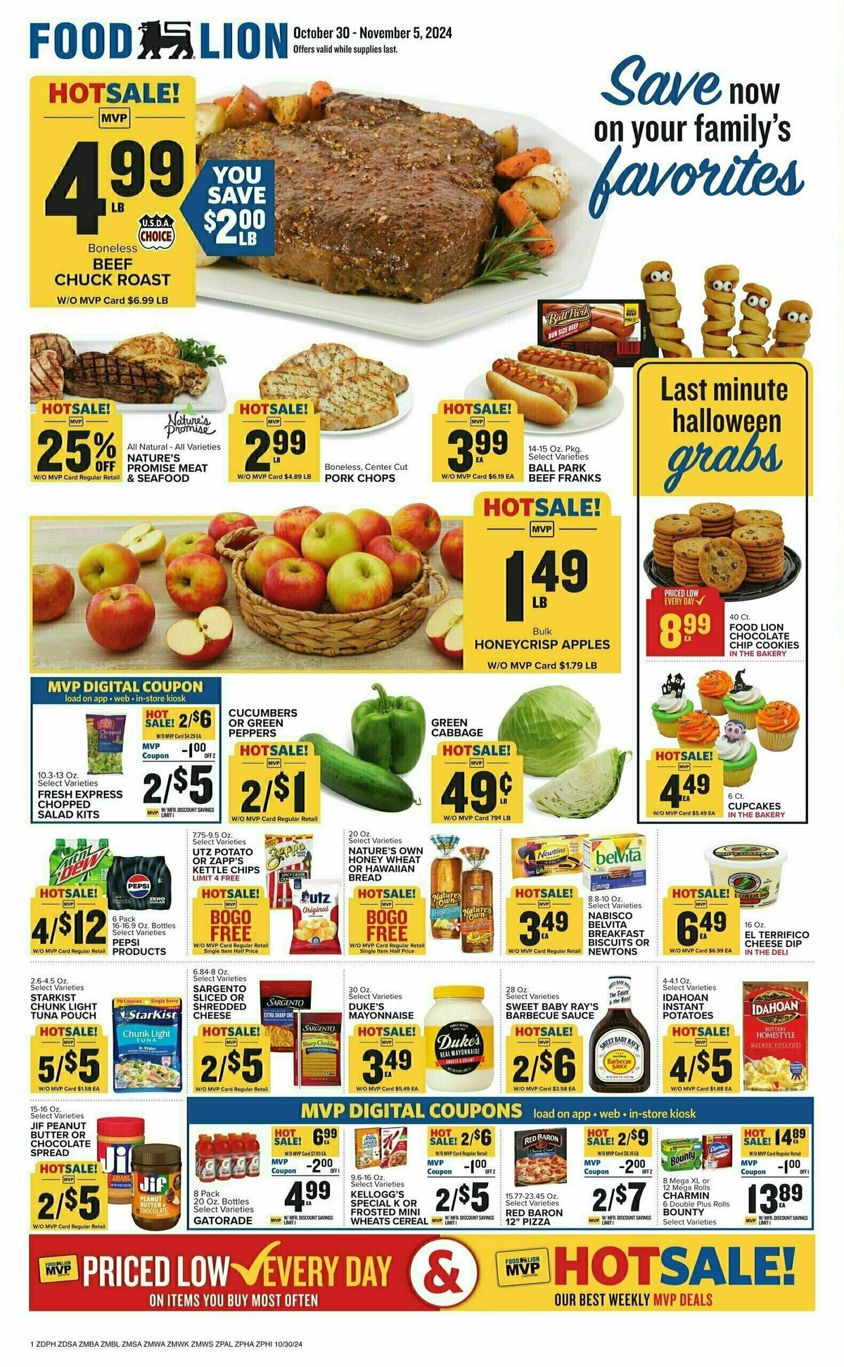 Food Lion Weekly Ad from October 30