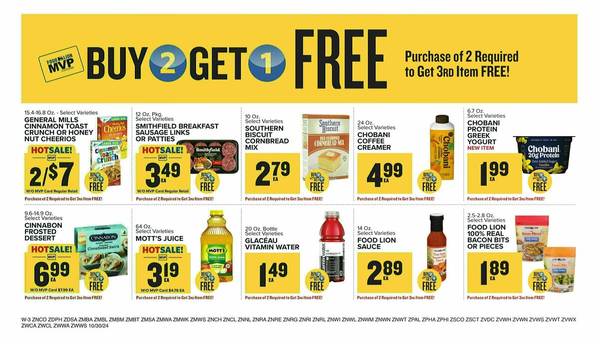 Food Lion Weekly Ad from October 30