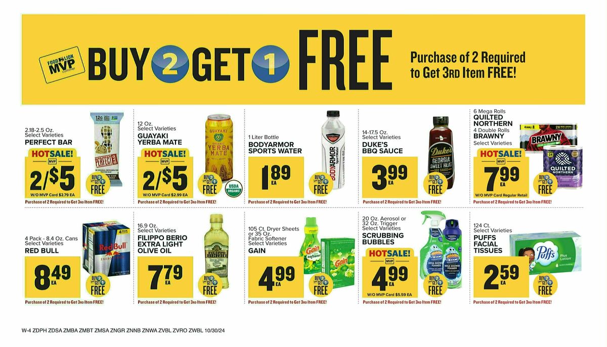 Food Lion Weekly Ad from October 30