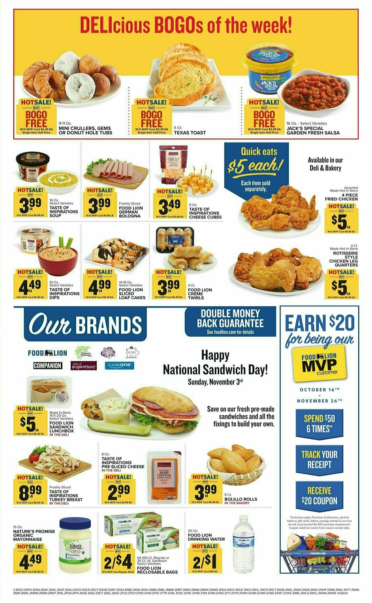 Food Lion Weekly Ad from October 30