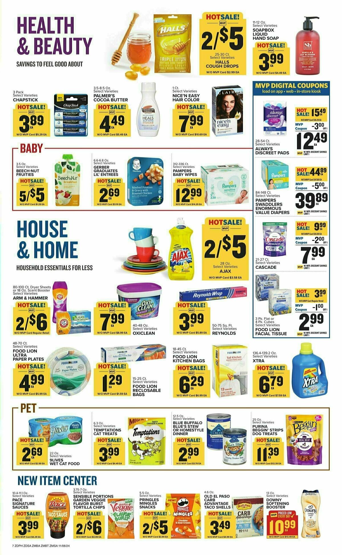 Food Lion Weekly Ad from November 6