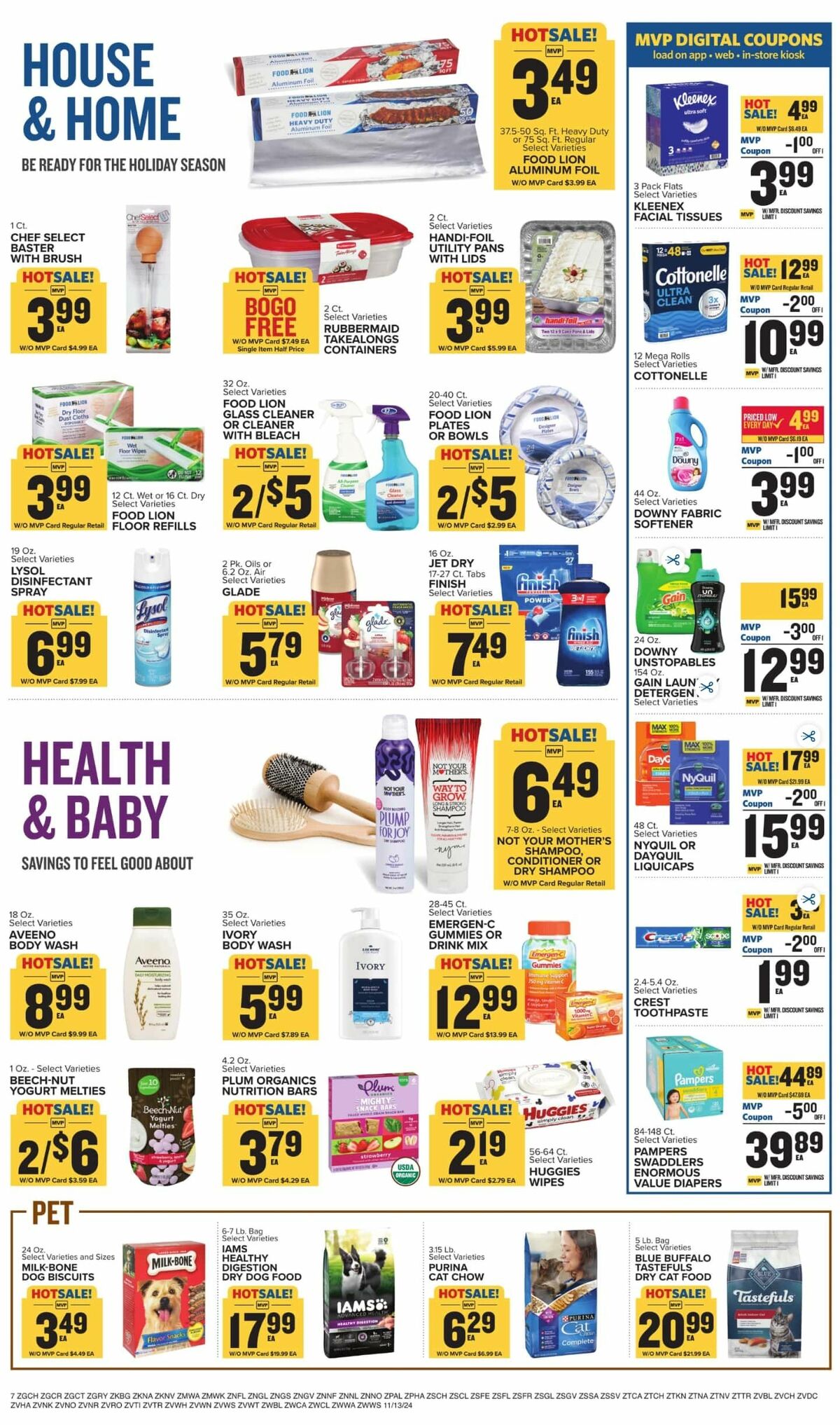 Food Lion Weekly Ad from November 13