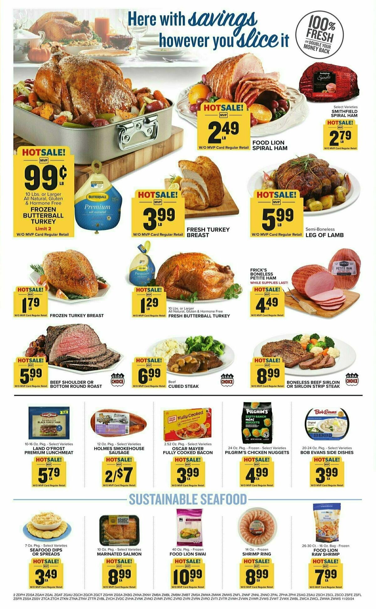 Food Lion Weekly Ad from November 20