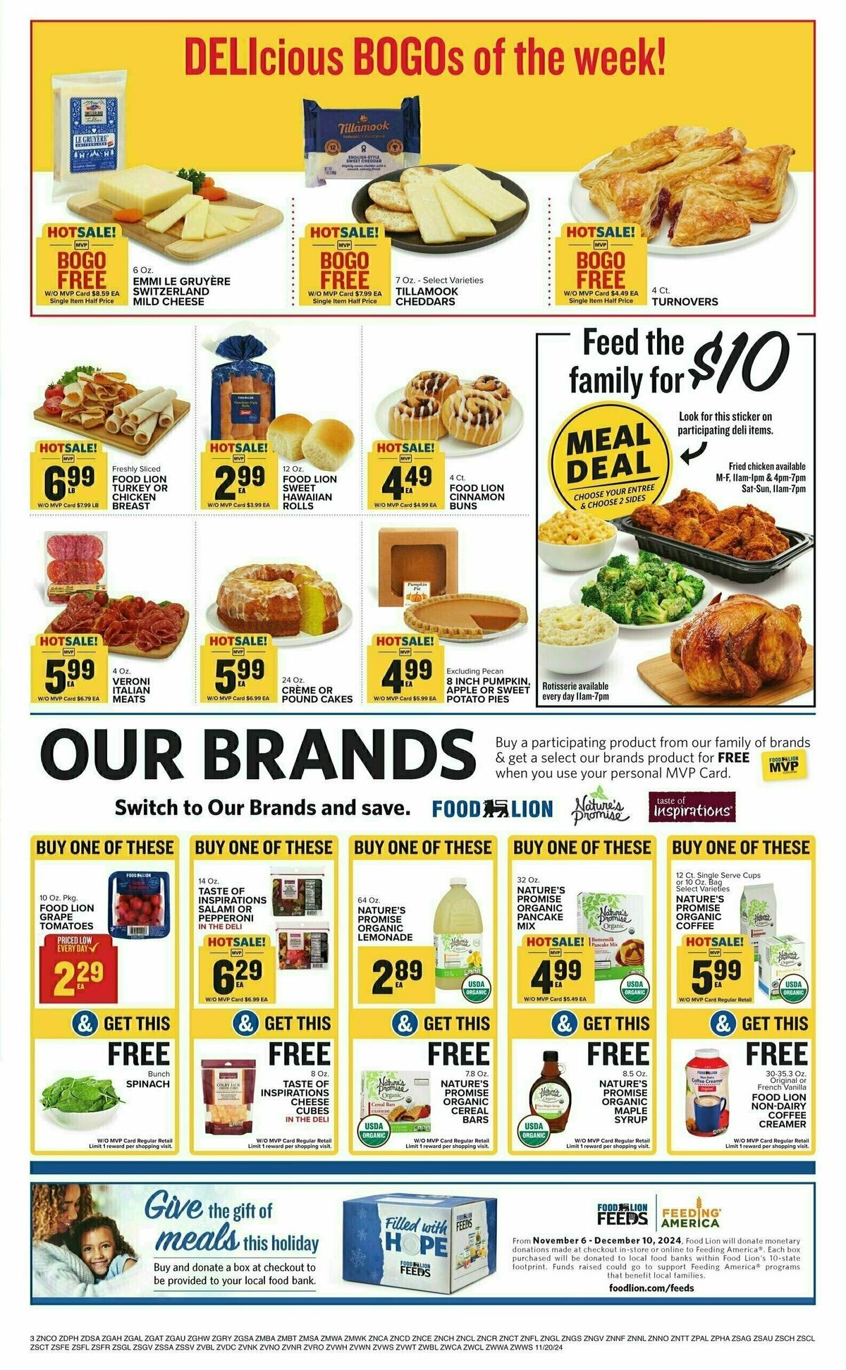 Food Lion Weekly Ad from November 20