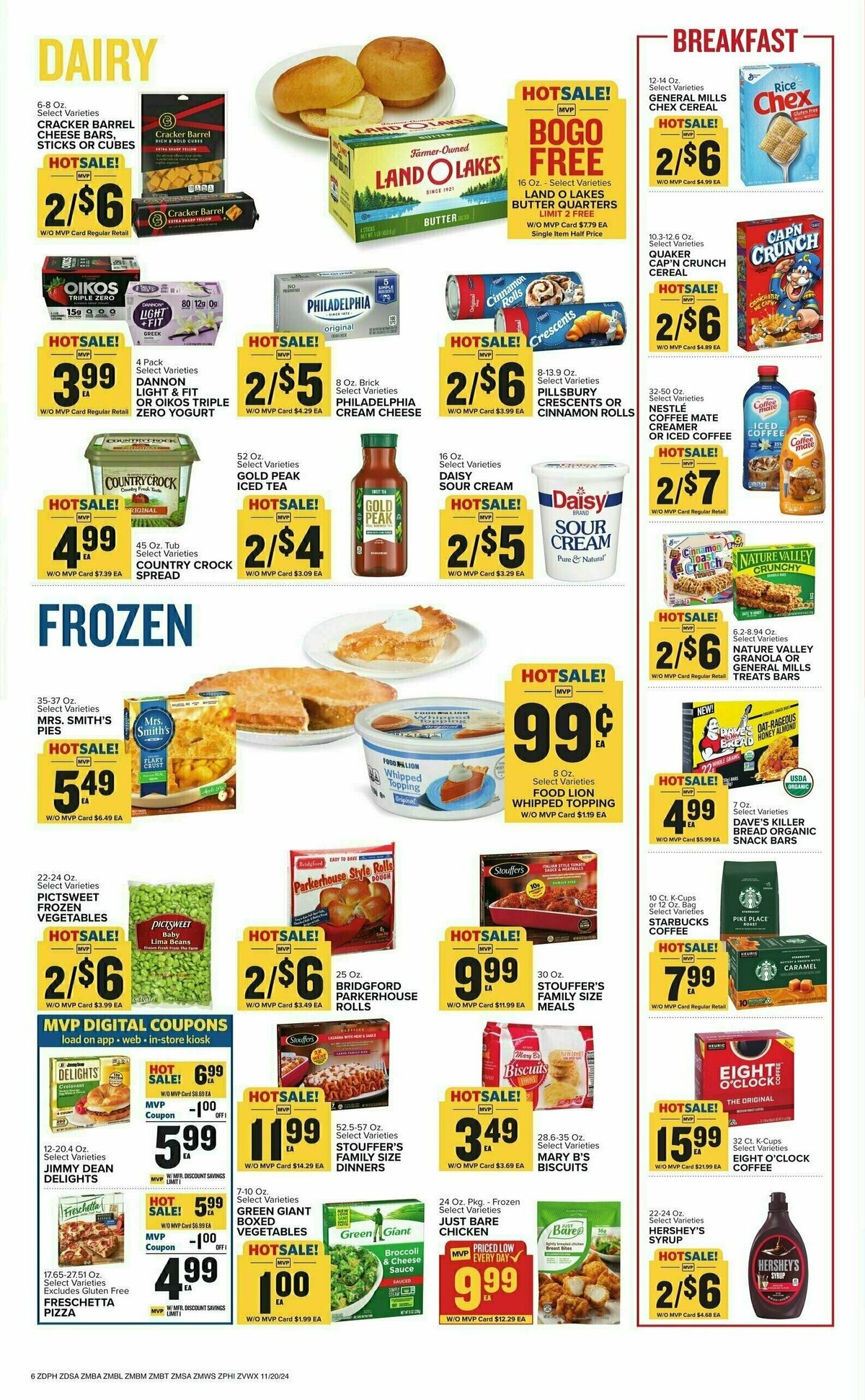 Food Lion Weekly Ad from November 20