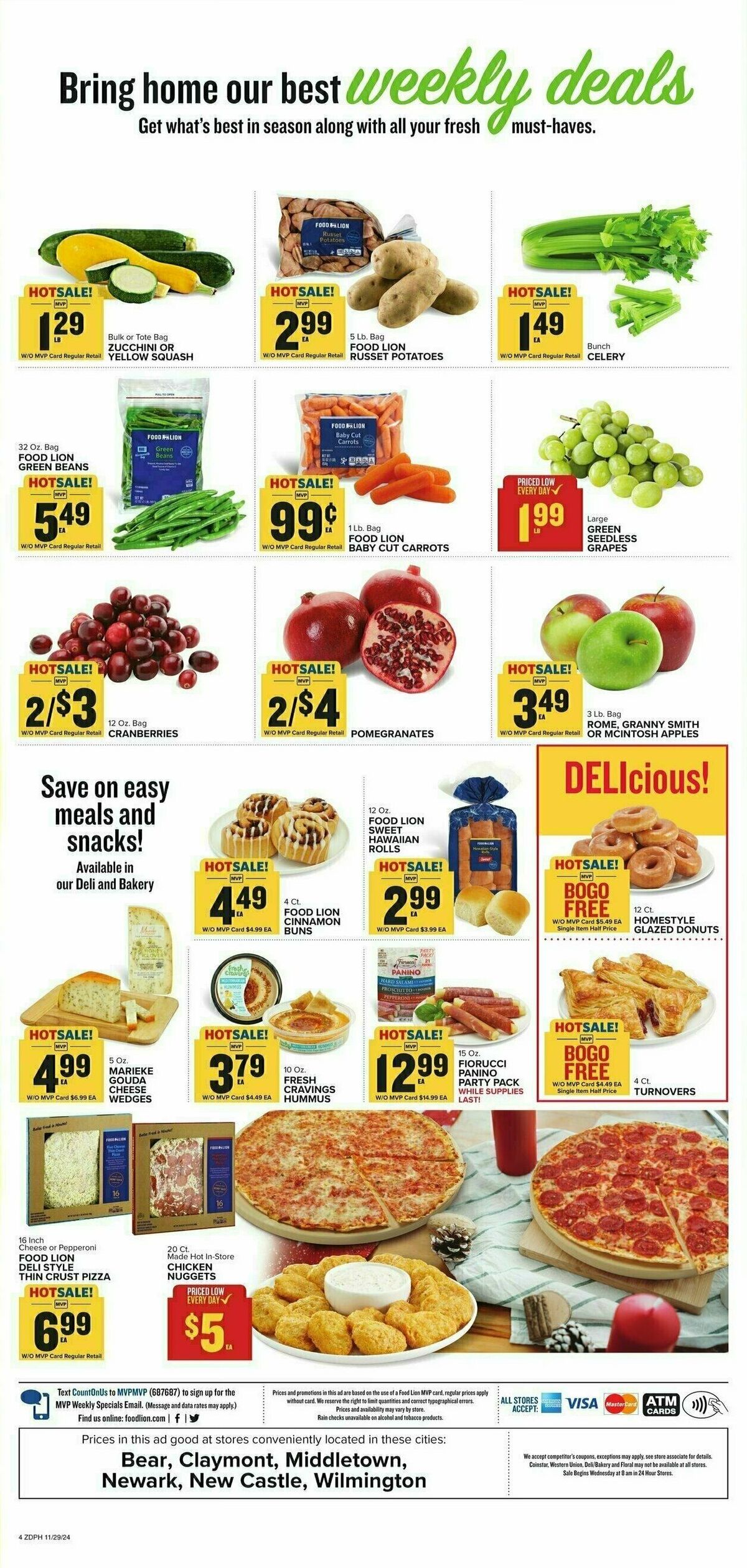 Food Lion Weekly Ad from November 29