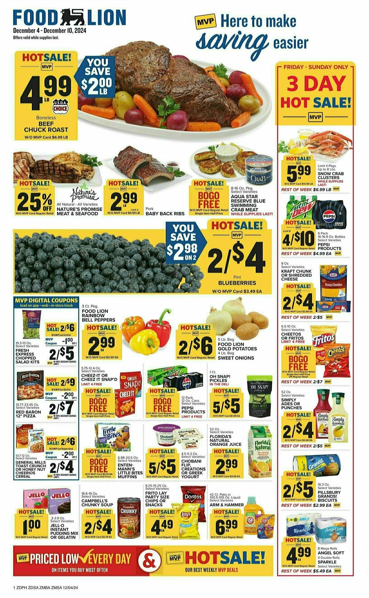 Food Lion Weekly Ad from December 4