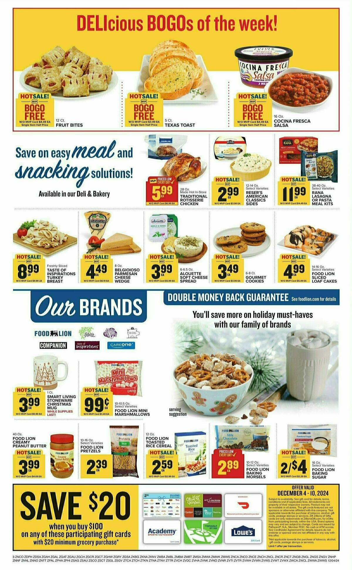 Food Lion Weekly Ad from December 4