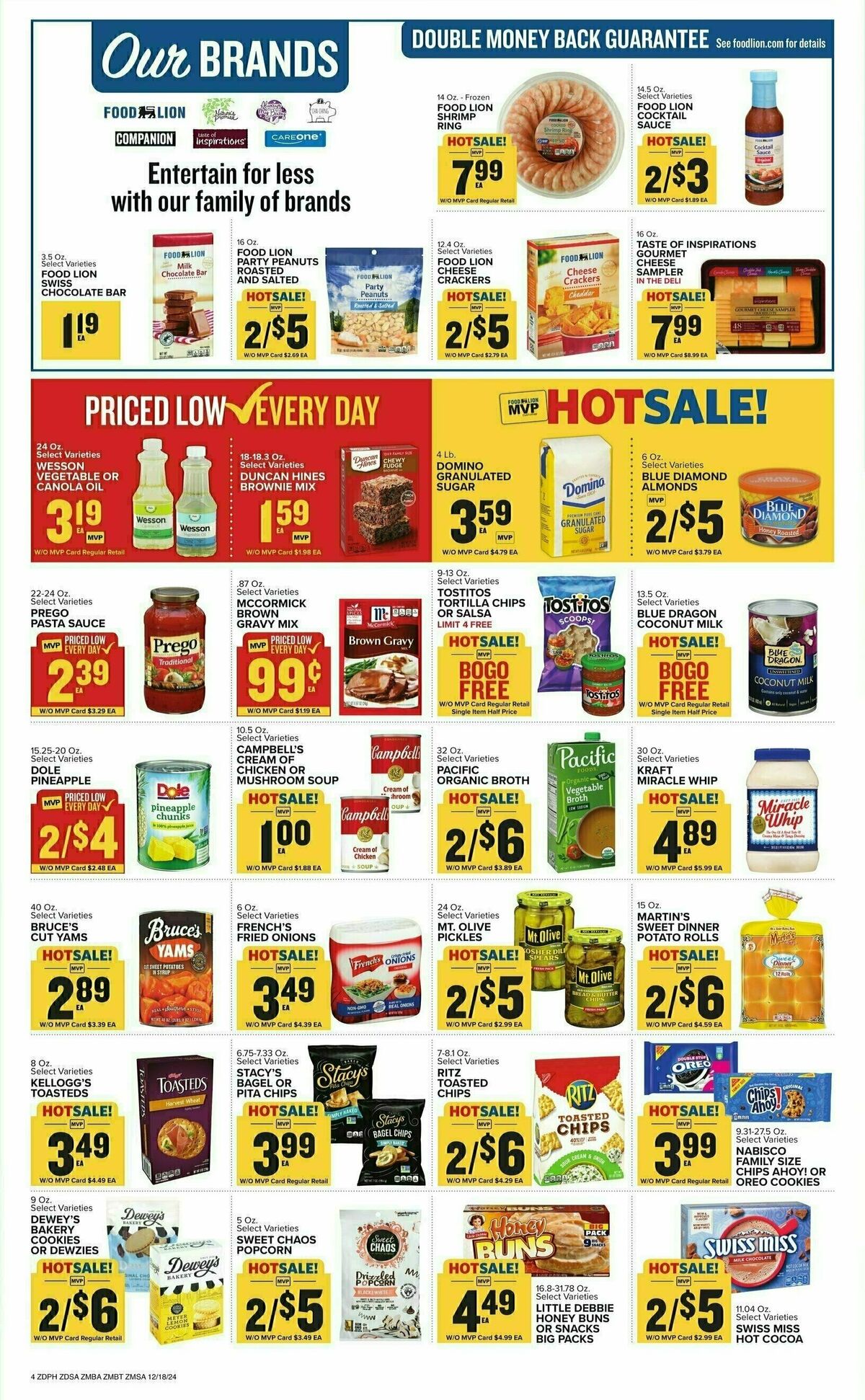 Food Lion Weekly Ad from December 18