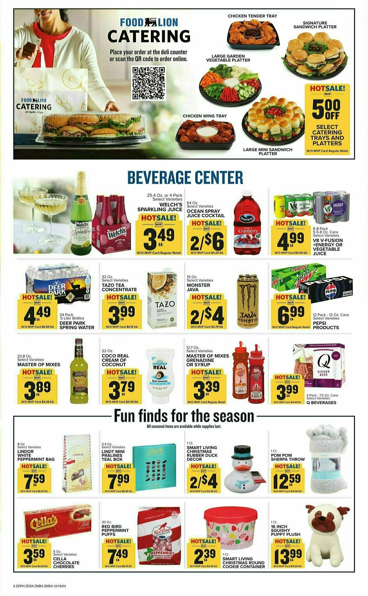 Food Lion Weekly Ad from December 18