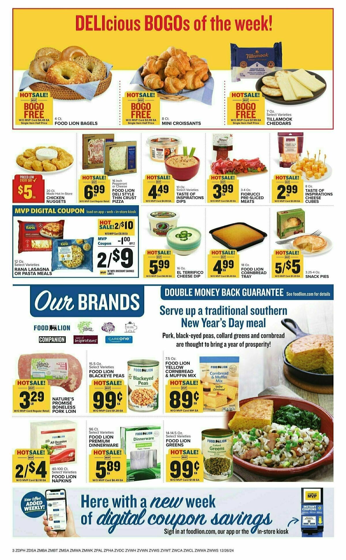 Food Lion Weekly Ad from December 26