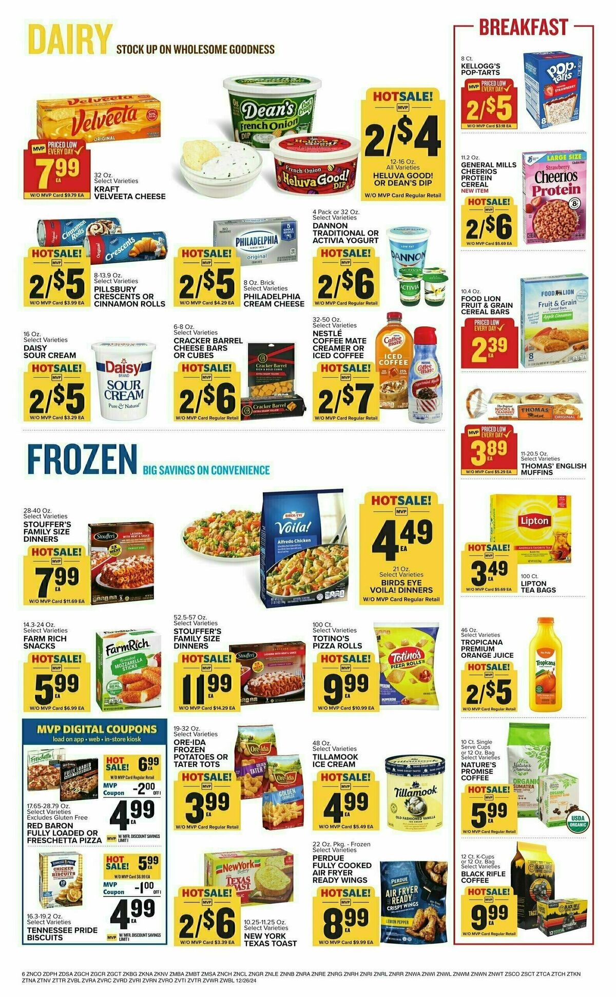 Food Lion Weekly Ad from December 26