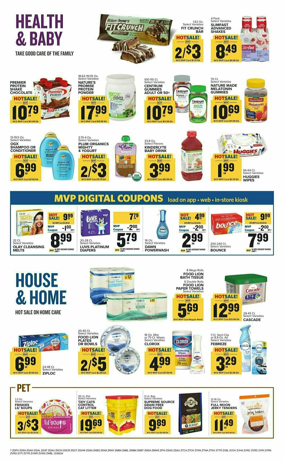 Food Lion Weekly Ad from December 26