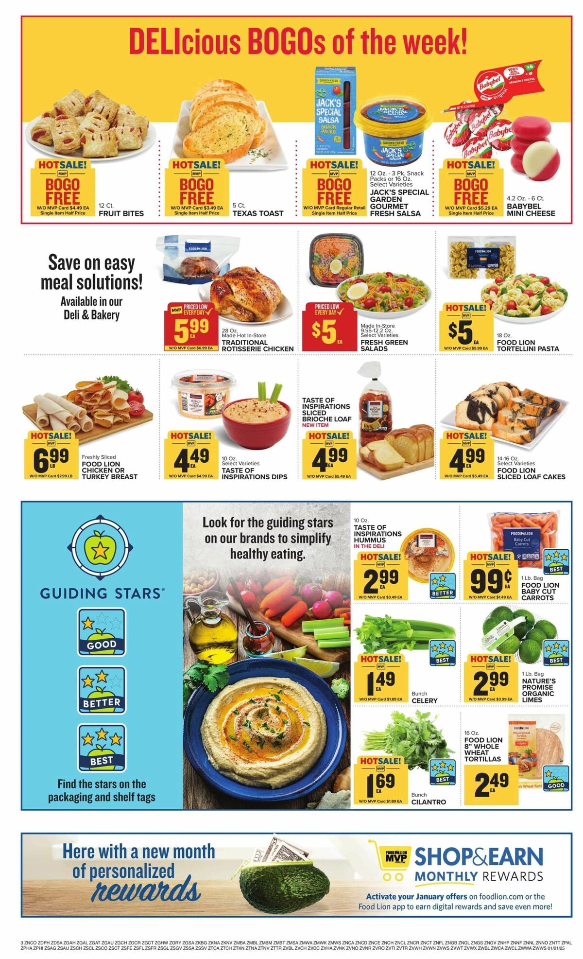 Food Lion Weekly Ad from January 1