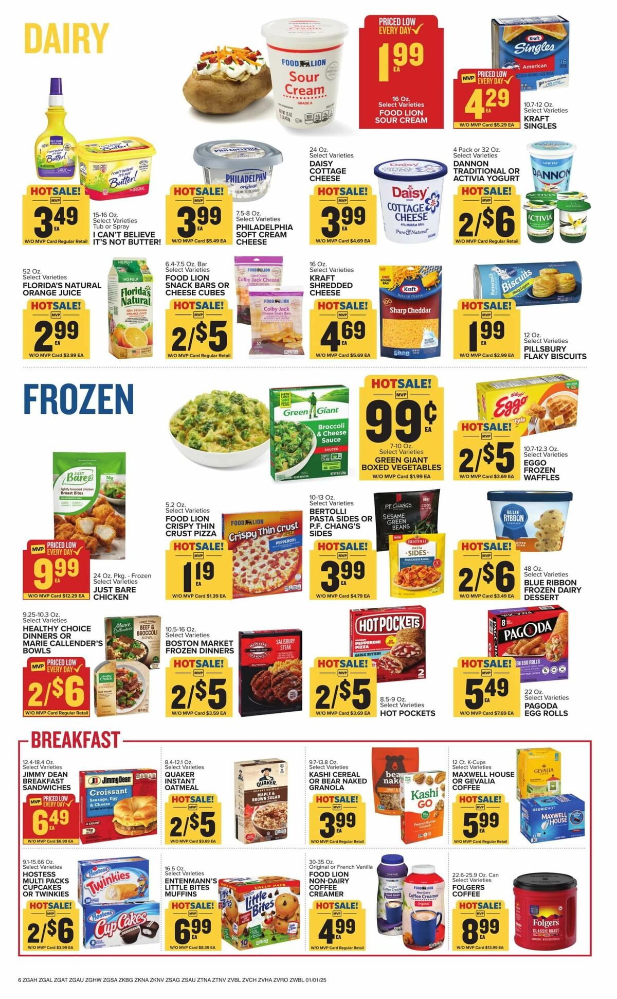 Food Lion Weekly Ad from January 1