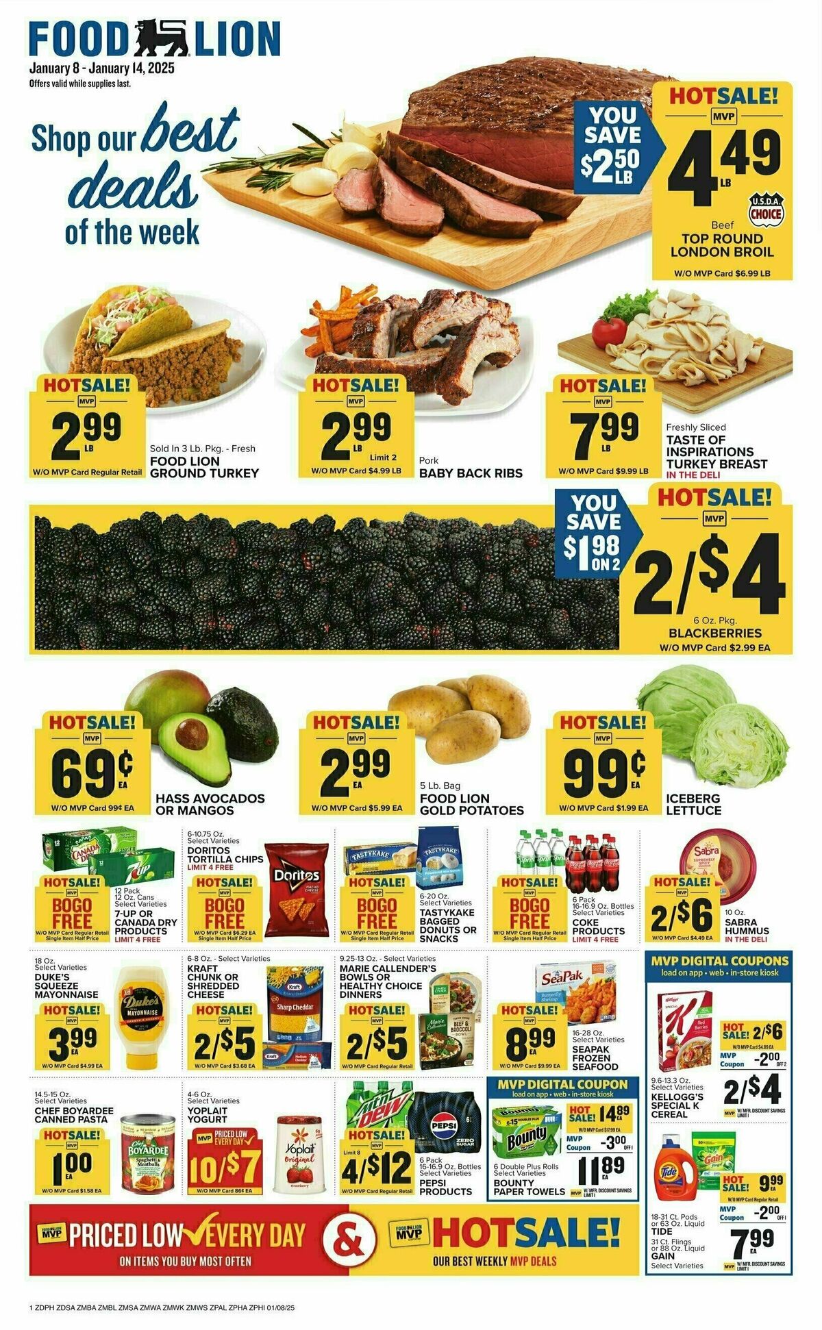 Food Lion Weekly Ad from January 8