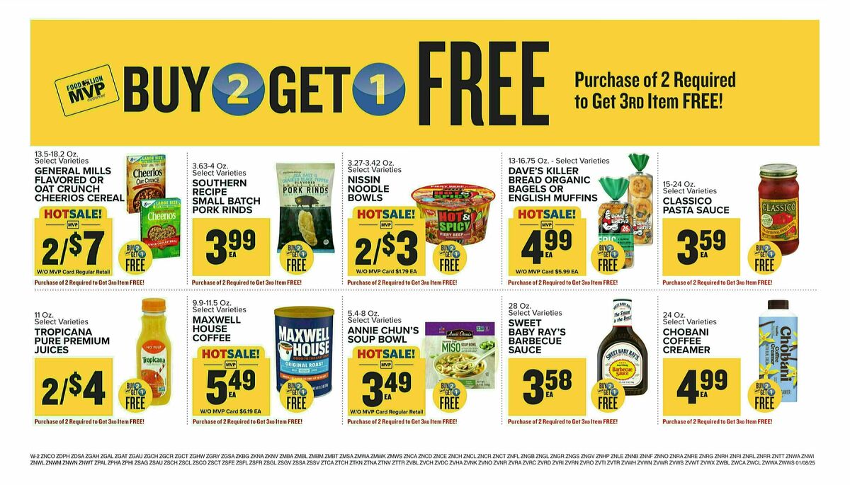 Food Lion Weekly Ad from January 8