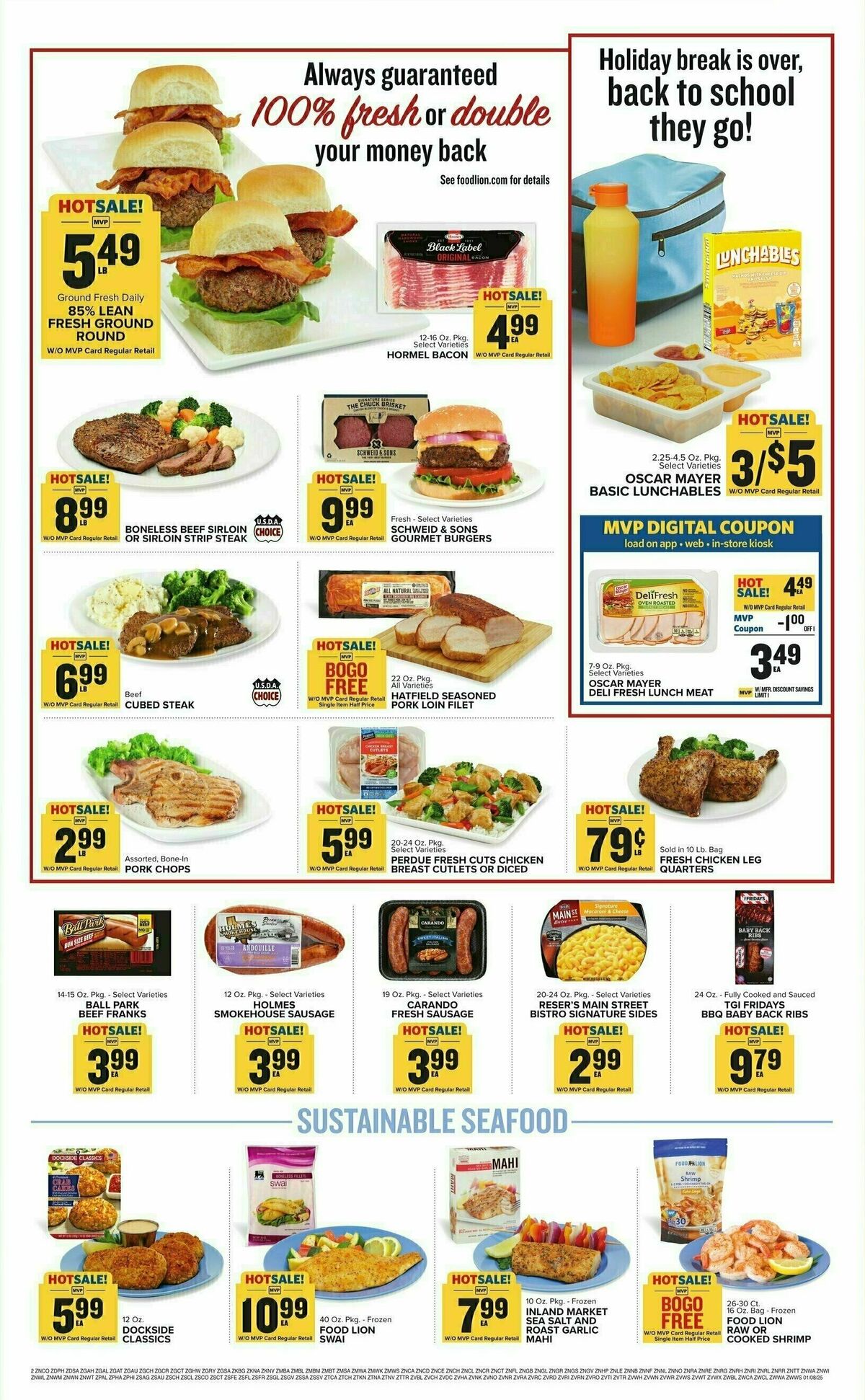 Food Lion Weekly Ad from January 8