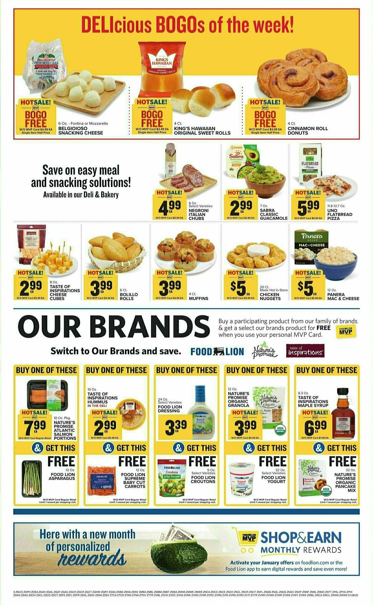 Food Lion Weekly Ad from January 8