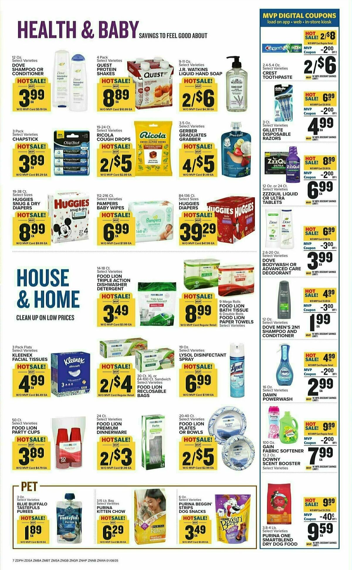 Food Lion Weekly Ad from January 8