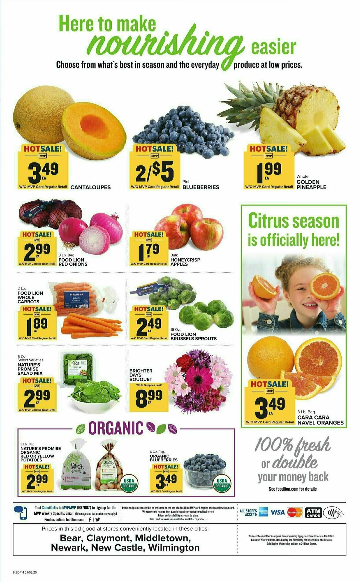 Food Lion Weekly Ad from January 8