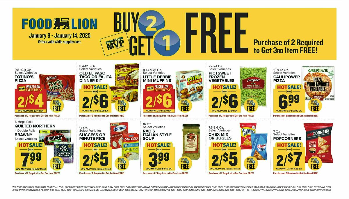 Food Lion Weekly Ad from January 8