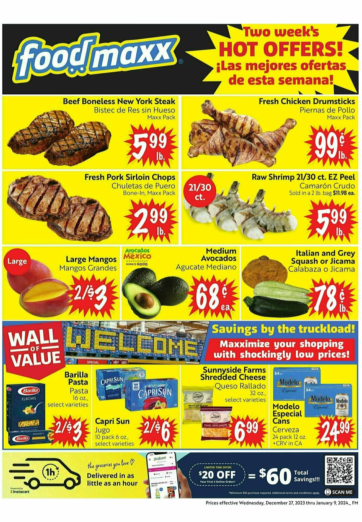 Food Maxx Weekly Ad from December 27