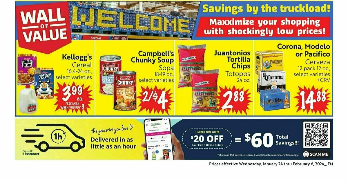 Food Maxx Weekly Ad from January 24