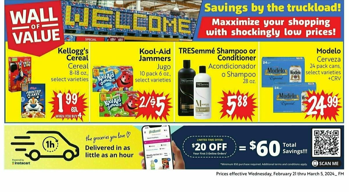 Food Maxx Weekly Ad from February 21