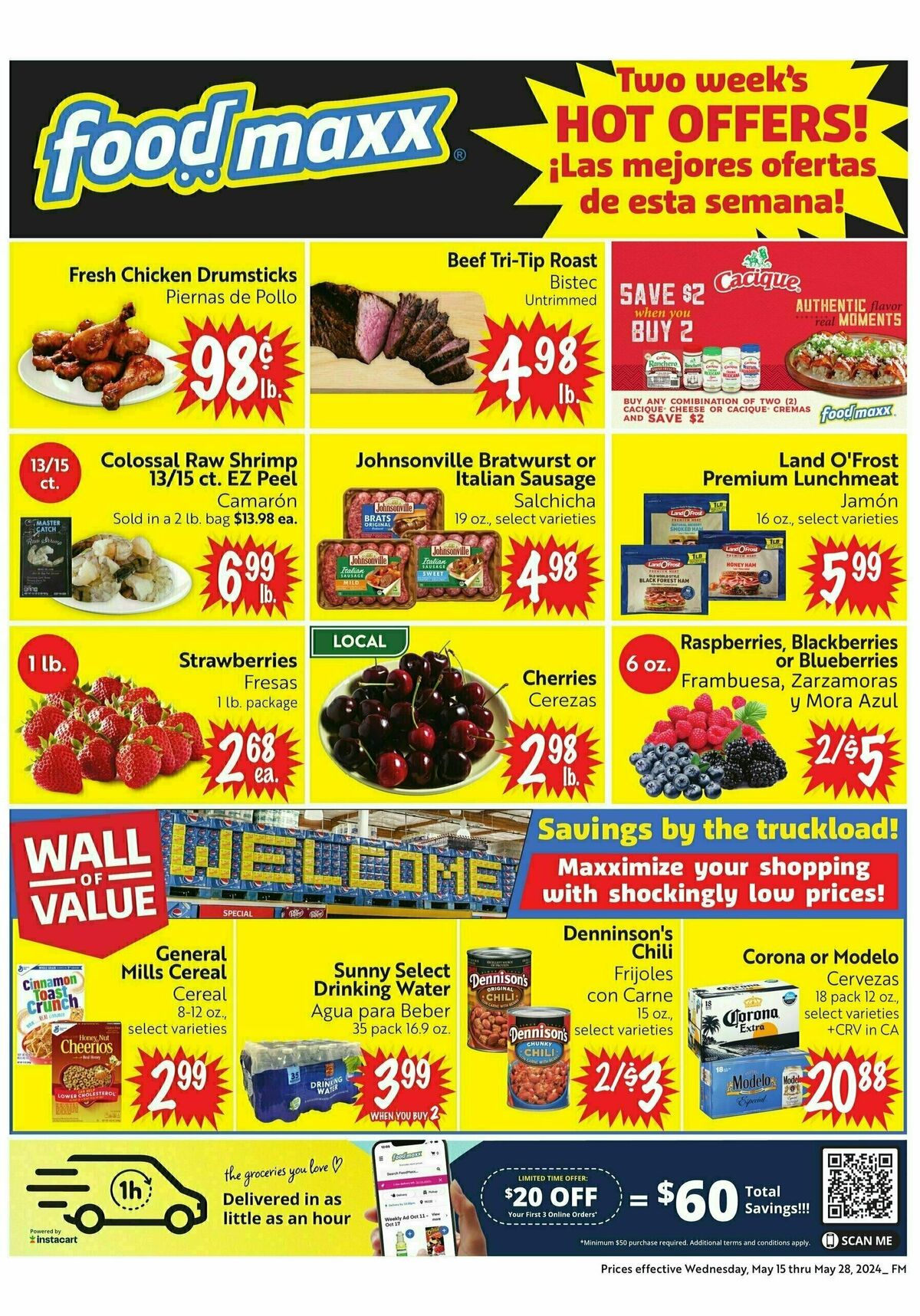 Food Maxx Weekly Ad from May 15