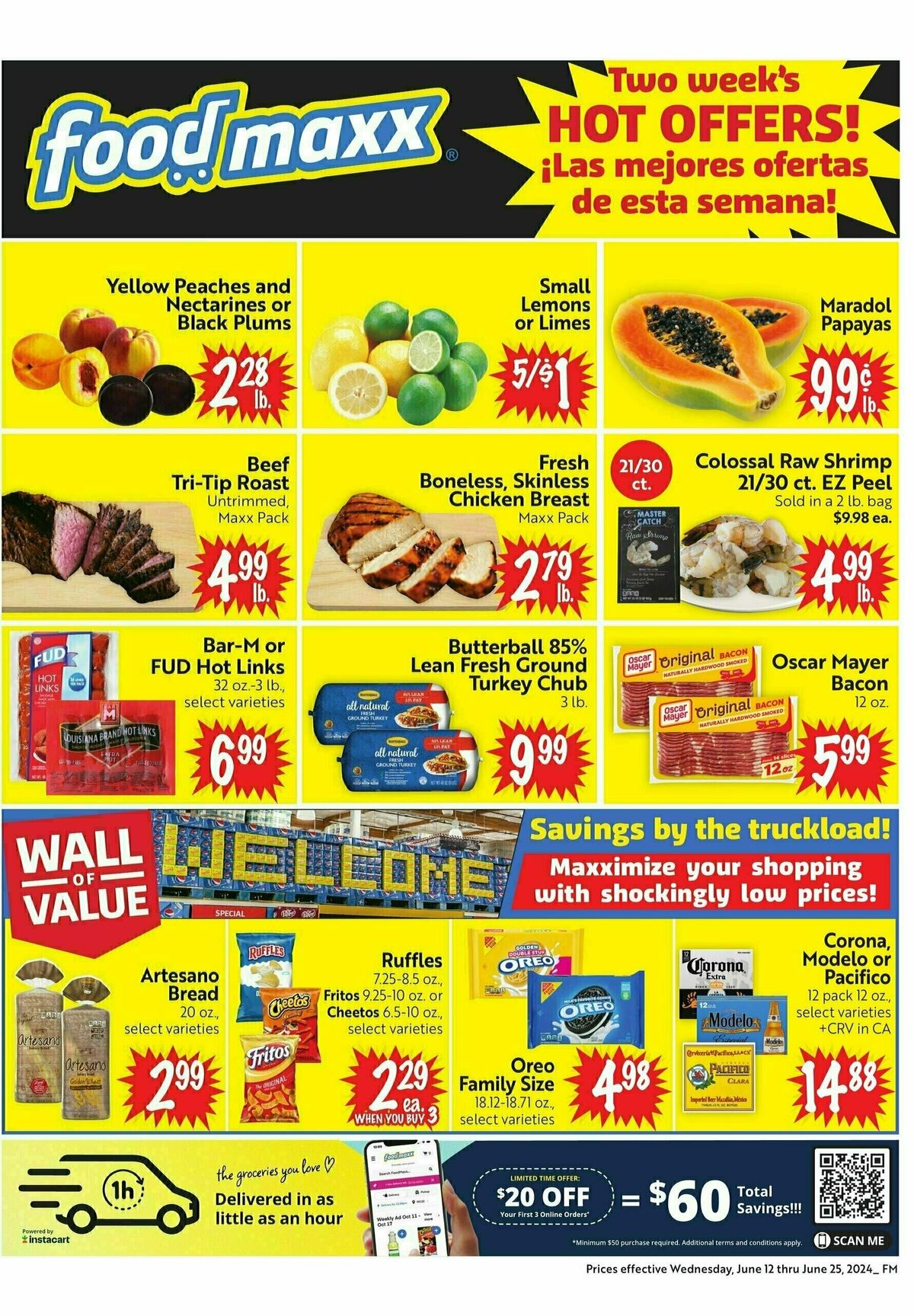 Food Maxx Weekly Ad from June 12