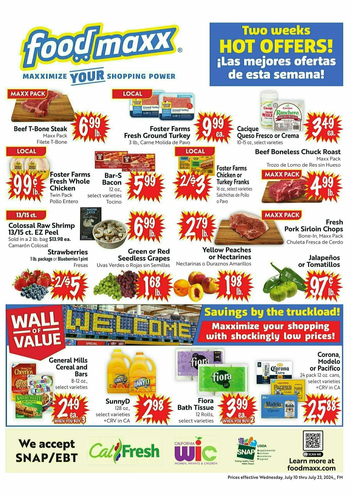 Food Maxx Weekly Ad from July 10