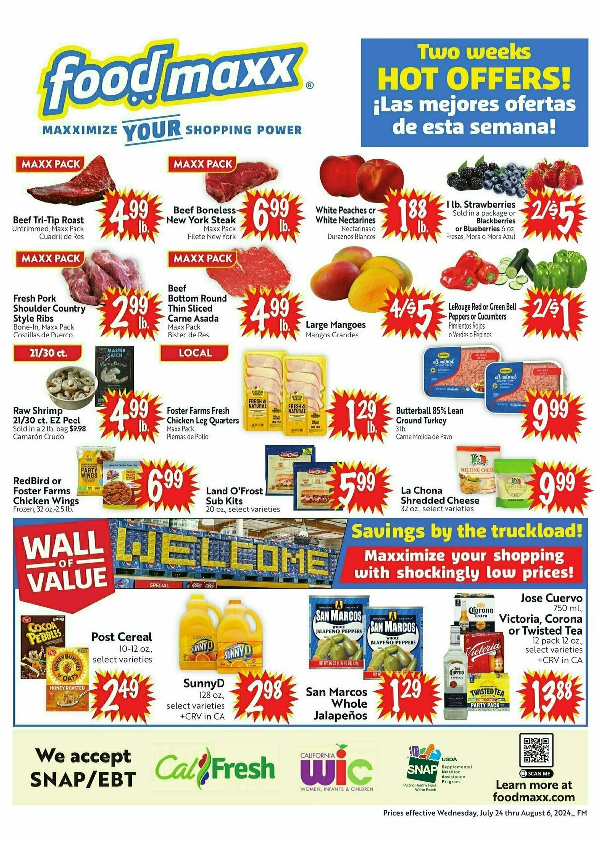 Food Maxx Weekly Ad from July 24