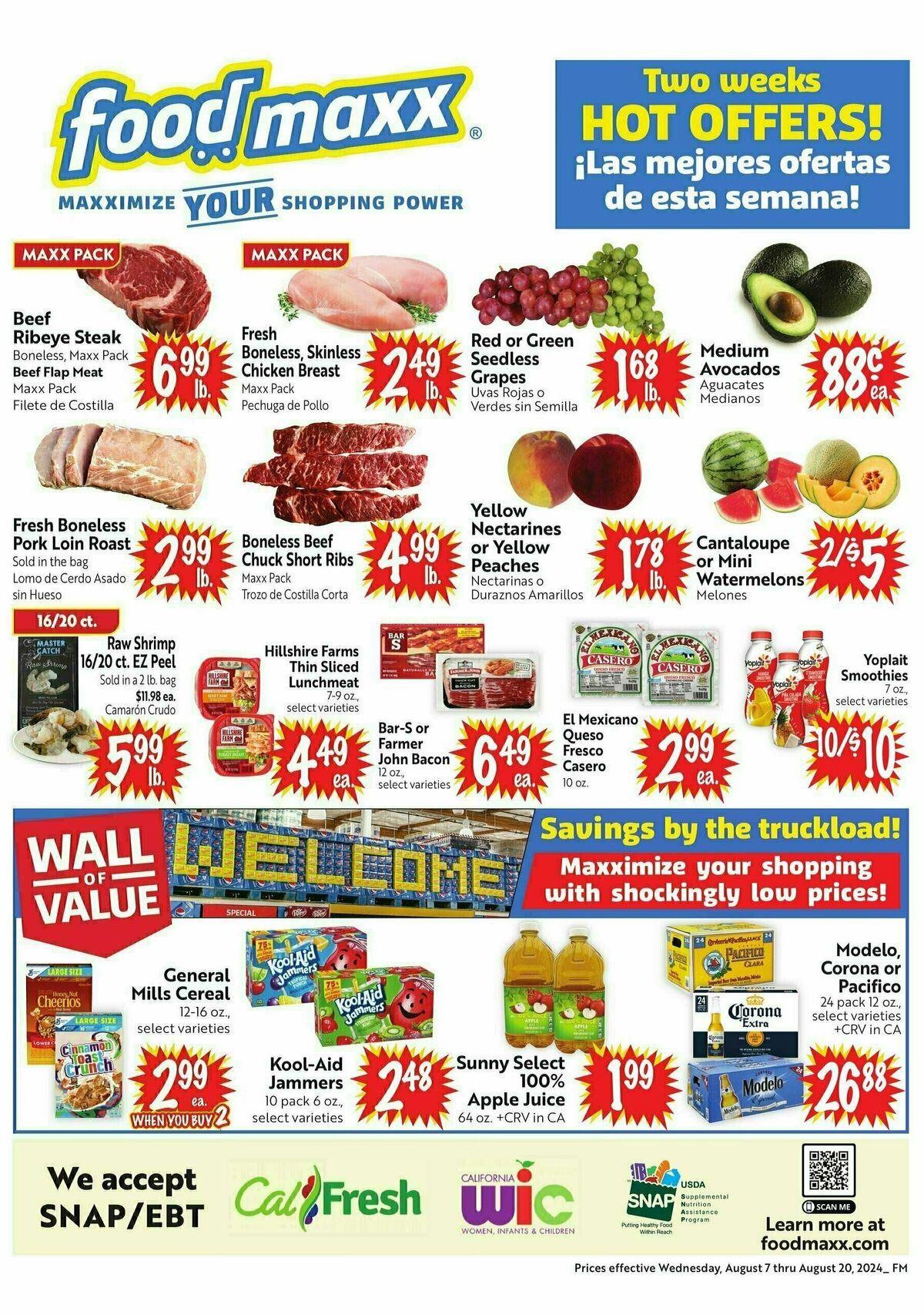 Food Maxx Weekly Ad from August 7