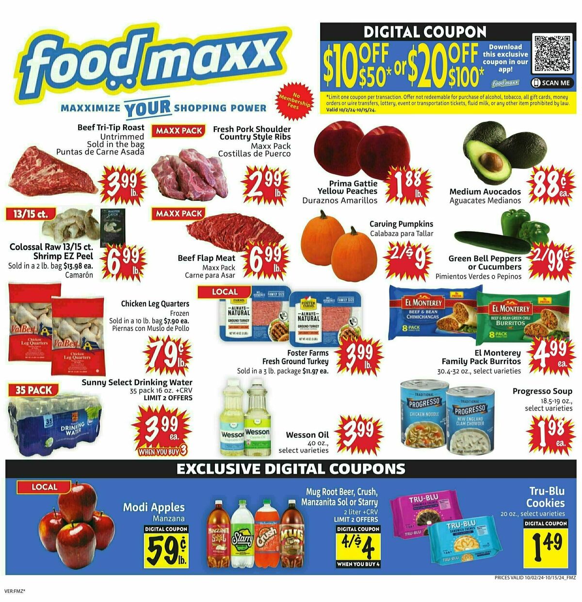 Food Maxx Weekly Ad from October 2